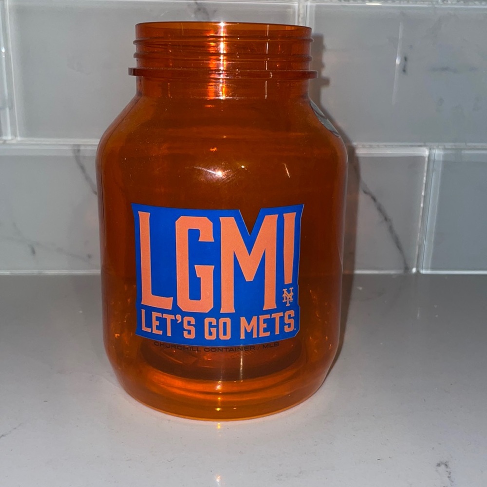 Mets souvenir plastic cup